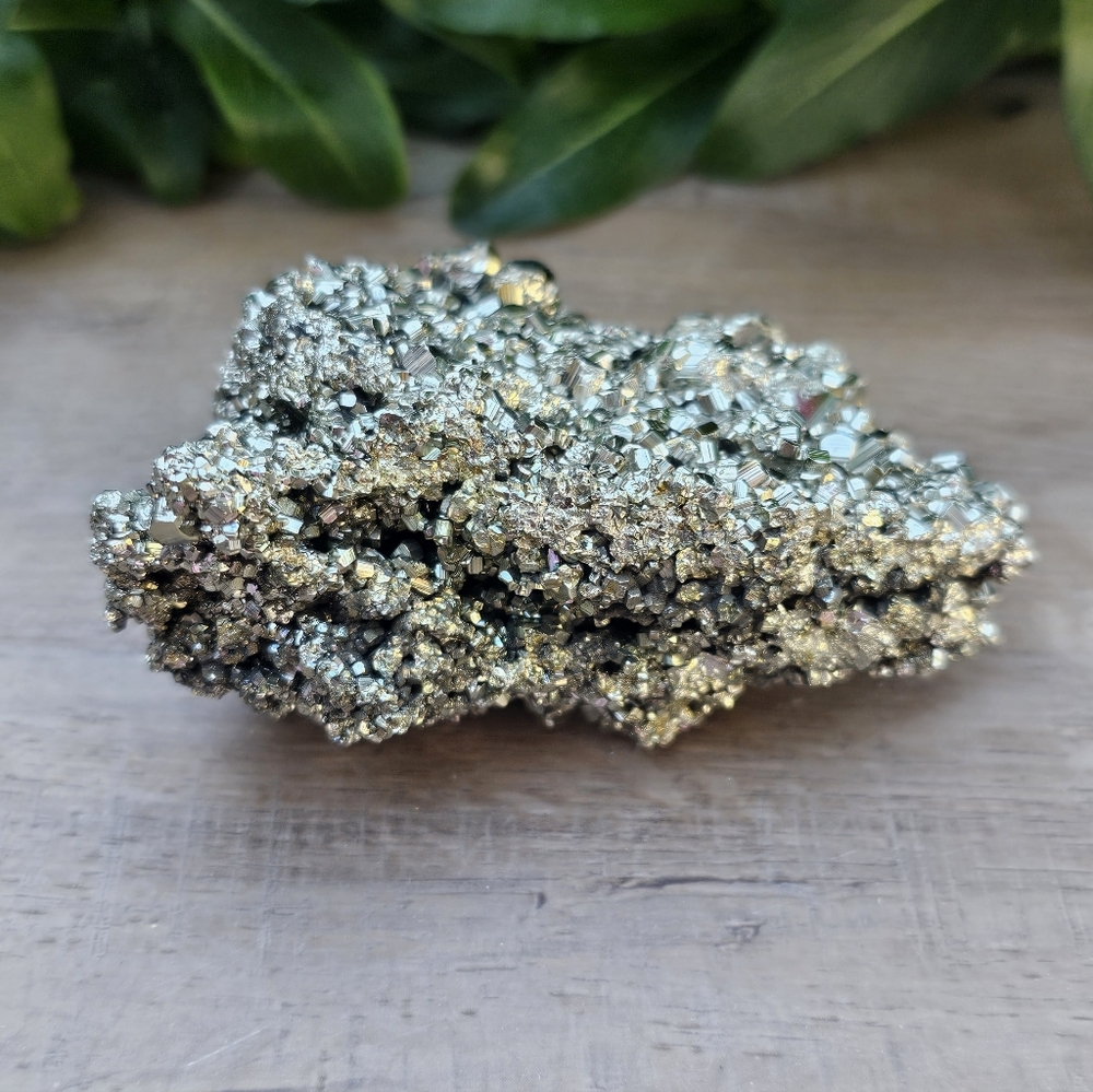 Pyrite Crystal Cluster - Picture 3 of 5